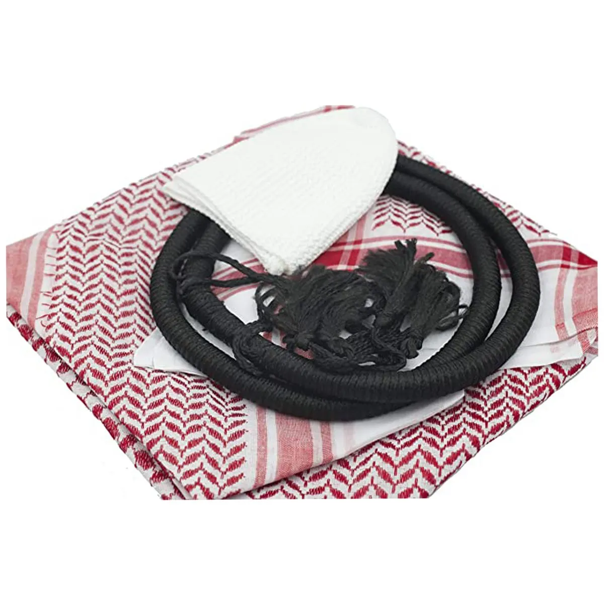 Arab Kandora RED GHUTRA SET