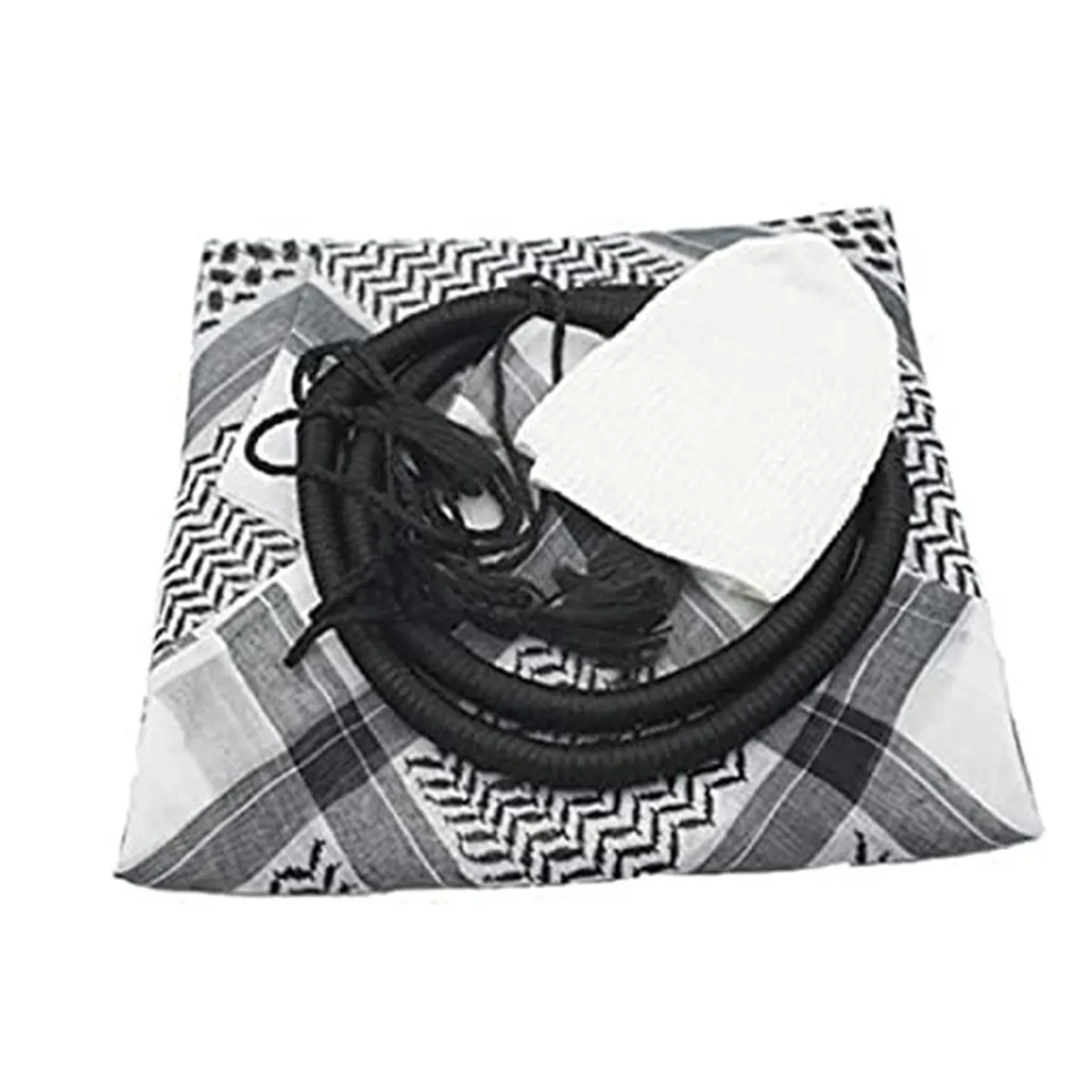 Arab Kandora BLACK GHUTRA SET