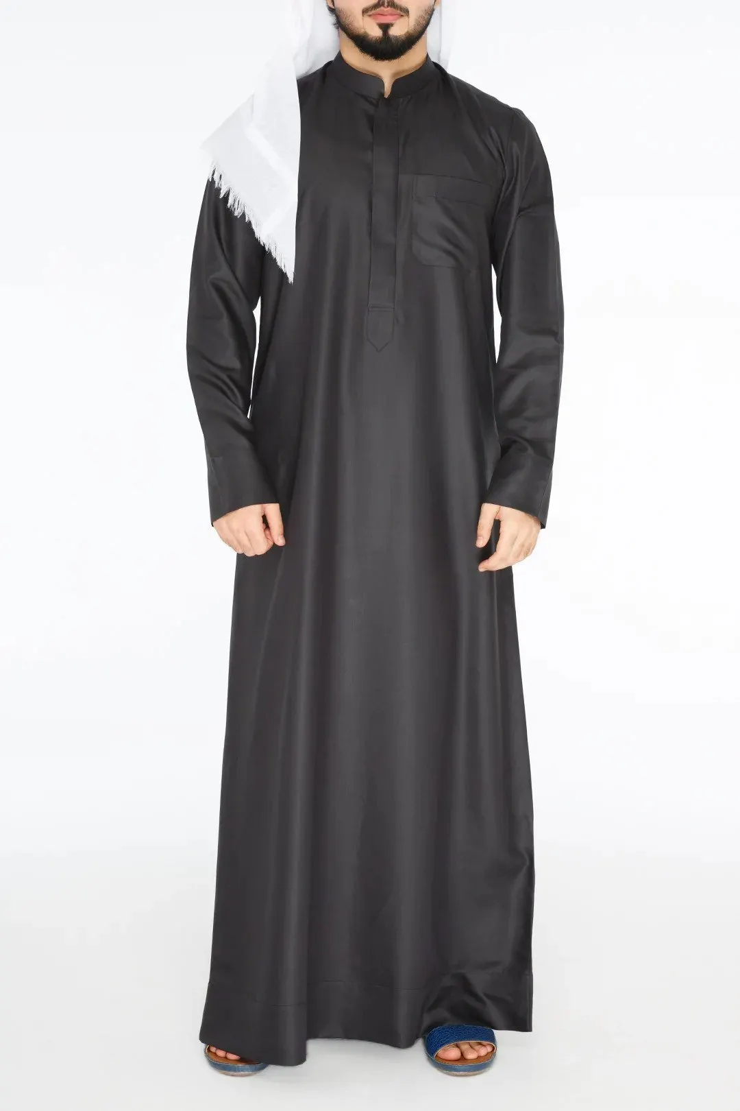 Arab Kandora KUWAITI KANDORA BLACK GOLD EDITION