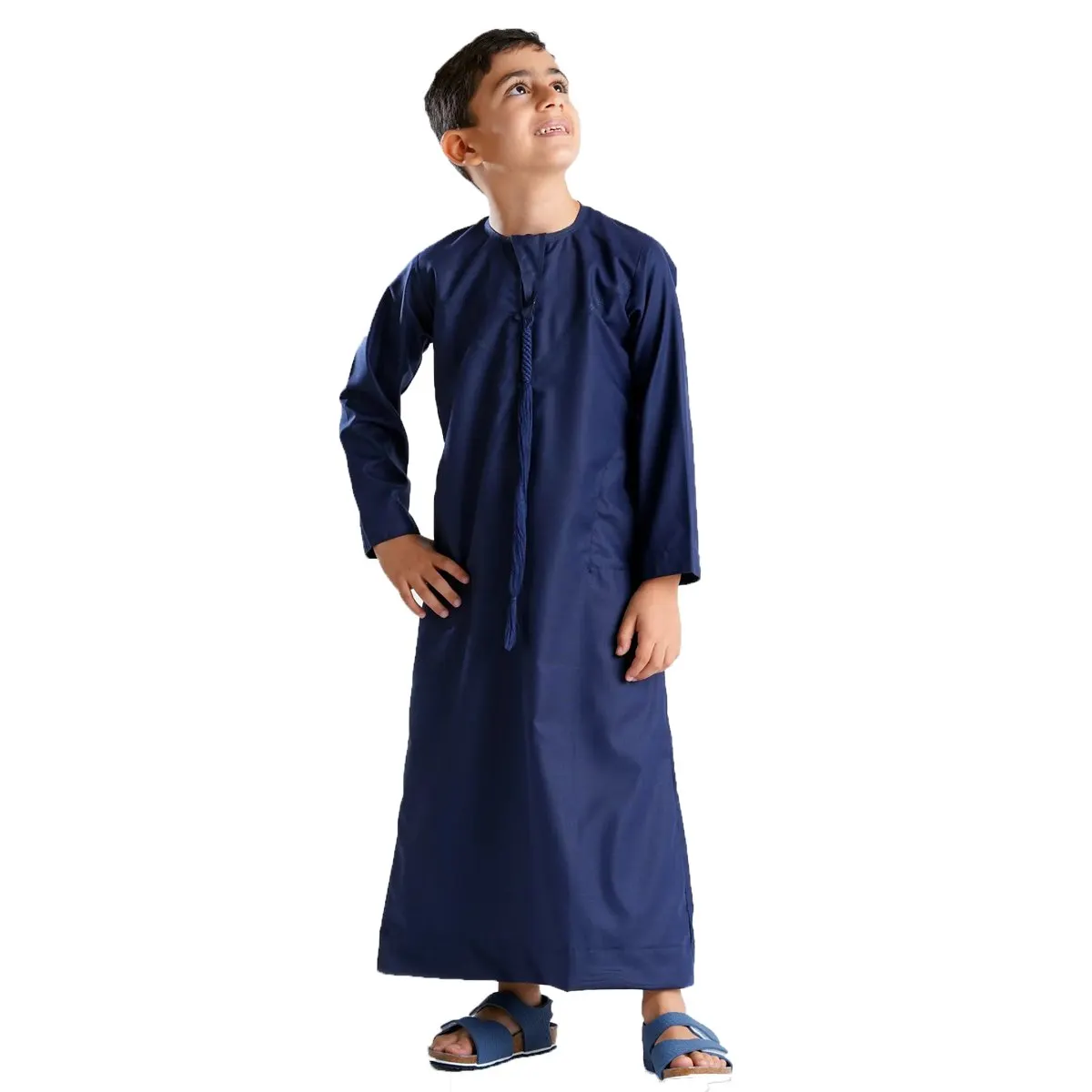 Arab Kandora KIDS KANDORA ROYAL BLUE GOLD EDITION